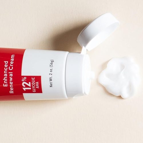 Alpha Skin Care Enhanced Renewal Cream, Anti-Aging Formula, 12% Glycolic AHA, Reduces Lines & Wrinkles, Normal to Dry Skin, 2 Oz, Pack of 1