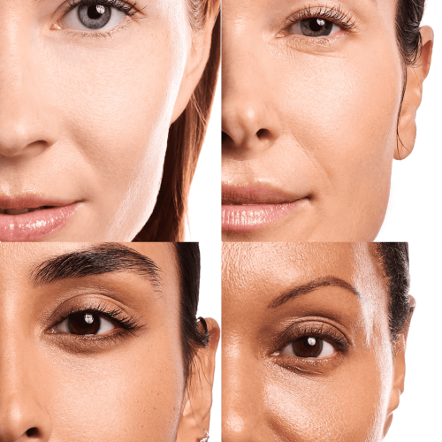 Crème hydratante teintée anti-âge DRMTLGY FPS 46 – Crème solaire visage transparente et maquillage léger avec protection UV à large spectre – Soin hydratant pour la peau et le visage – 50 ml